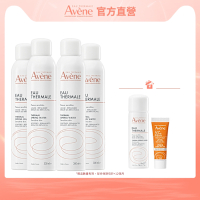 【Avene雅漾官方直營】舒護活泉水300ml *4入組(舒緩噴霧)
