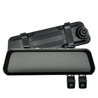 Transitions全視線M1 9.66吋 2K3錄觸控式三鏡頭電子後視鏡流媒體行車記錄器營業用車專用
