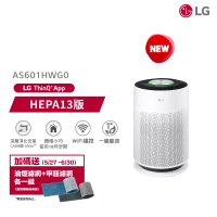 LG 樂金 新革新超淨化大白抗敏空氣清淨機(CADR480/AS601HWG0/PuriCare)