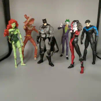 DCD Superhero Ivy-Poison Scare-crow Nitewing Quin The Joke-Man Custom 7" Loose Action Figure