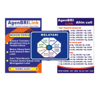STIKER ETALASE BRiLINK CUSTOM Sticker Paper Stationery
