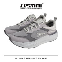 【Ustini】我挺你 女款 動靜極鞋 排靜電X太極-灰色-(寬楦適合拇指外翻UET2001GVG)