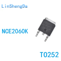 10PCS NCE2060K MOSFET-N 20V 60A SMD TO-252