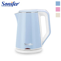 Sonifer 1.8L Electric Kettle Stainless Steel Kitchen Appliances Smart Kettle Whistle Kettle Samovar Tea Thermo Pot Gift SF2076