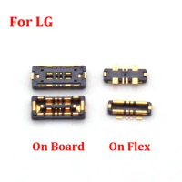 2PCS FPC Connector Battery On Motherboard Clip Holder For LG V40 ThinQ/V405 V409 V40+/V50 ThinQ V450 V500 V50S/V35/V35 Plus/V350