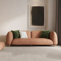 Fabric 3 Seater Italiano Sofa Nordic Xxl Living Room Unusual Reading Couch Design 3 Seat Full Body Sofa Para Sala Home Furniture