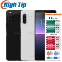 Sony Original Xperia 10 II XQ-AU51 XQ-AU52 4G Cell Phone 6.0'' Screen 4GB RAM 64GB/128GB ROM NFC GPS OctaCore Android SmartPhone