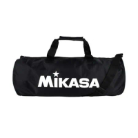 MIKASA 排球袋-3顆裝-台灣製 側背包 裝備袋 手提包 肩背包 黑白