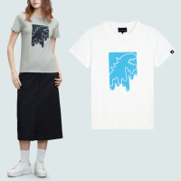 【agnes b.】sport b. 女裝 Dino恐龍溶化圖案T恤(多色)