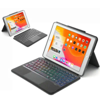 For iPad Split Magic Keyboard Ultra Slim Wireless Keyboard for iPad Mini 6 Pro 11 12.9 2021 2020 2018 Air 10.9 Magnetic Cover