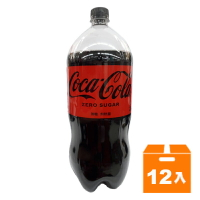 可口可樂ZERO2000ml(6入)x2箱【康鄰超市】