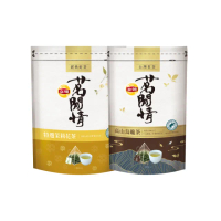 【立頓】茗閒情台灣茶茶包共4袋 茉莉花茶/高山烏龍茶(茶包 茶葉 綠茶包 烏龍茶包)