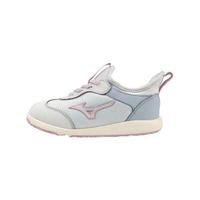 Mizuno Plamore Slip-On [C1GD233402] 大童 慢跑鞋 運動 休閒 襪套式 舒適 淺藍 粉