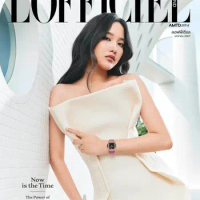 Freen Magazine L'Officiel Magazine Cover New Year Single Cover Freenbecky Card postcard