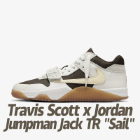 【NIKE 耐吉】籃球鞋 Travis Scott x Jordan Jumpman Jack TR Sail 聯名款 倒鉤 男鞋 FZ8117-100