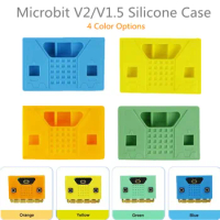 Micro:bit New Silicone Case Microbit V2 Protective Case Compatible with V1.5/ V2 Board