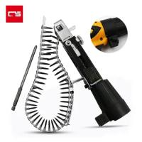 Automatic Chain Nail Gun Adapter Screw Gun for Electric Drill Woodworking Tool Cordless Power Drill Attachment Set
