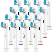 4/8/16pcs Replacement Brush Heads For Oral-B Electric Toothbrush Fit Advance Power/Pro Health/Triumph/3D Excel/Vitality