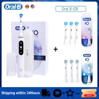 Oral B iO8 Smart Sonic Electric Toothbrush Ultimate Clean Brush Head 6 Modes Smart Timer Magnetic Technology 3 Hour Quick Charge