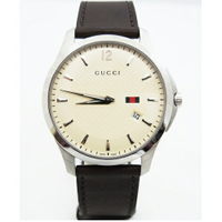 送禮首選★【GUCCI G-TIMELESS】超薄時尚腕錶/40mm/咖啡(YA126303)  附提袋【全館滿額折價★APP下單4%點數回饋】