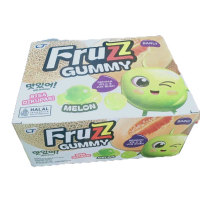 [ 1 box ] Fruzz GUMMY dengan vitamin c | isi 24 pcs/box | jus buah | bisa di kupas Permen
