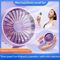 New Handheld Mini Air Conditioner USB Rechargeable Portable Humidifier Mist Cooler Cooling Spray Humidifier Fan For Home/Office