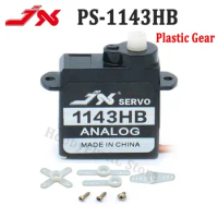 JX Servo PS-1143HB Plastic Gear Analog Mini Coreless Servo for Fixed-wing Helicopter Steering Gear RC Model Parts