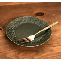 日本製美濃燒 雛菊花邊餐盤16cm 盤子 菜盤 碟子 陶瓷盤 廚房用品 廚房餐具 義大利料理 海鮮盤 果盤 可微波機洗