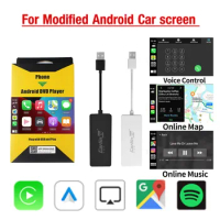 Carlinkit Wired＆Wireless Adapter for CarPlay Wired Auto Dongle for Android/Apple Car Multimedia Player Dongle Plug and Play