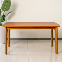 【領券!92折滿3300再折300可累折】瑪荷尼家具Mahogany-全原木 桃花心木 工作桌 桌子 晨曉5尺餐桌