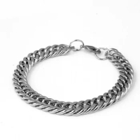 Star jewelry domineering personality stainless steel accessories men's personality titanium bracelet