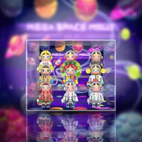 [AOWOBOX] Pop Mart 泡泡瑪特 MEGA SPACE MOLLY 100% 周年系列 盲盒主題展示盒