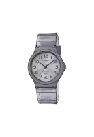Casio Pop Series Unisex Analog Watch MQ-24S-8B with Grey Transparent Resin Band