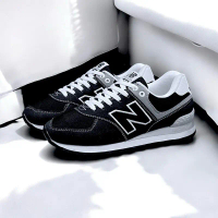 Sepatu Kasual Pria Wanita Nb 574 Bahan Suede Sneakers Casual Shoes