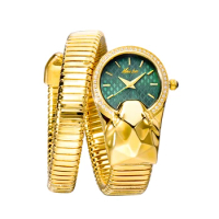 Fashion Jewelry Bangle Watch for Women Casual Ladies Quartz Watches Bling Crystal Unique Design Womens Watches Gold Reloj Mujer