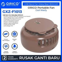 ORICO USB Neck Fan Maka Bear 800mAh - GXZ-F1013 BROWN