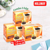 Combo 3 Hộp Trà Sữa HILLWAY Kèm Trân châu.