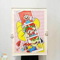 Matt Gondek版畫 超級馬里奧兄弟潮流裝飾畫 Mario瑪麗工作室掛畫