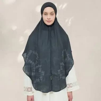 DOA Indonesia - Baiti Renjana Khimar Syari - Black Simplicity