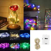 LGSM Lampu Tumblr Kawat Mini 1 2 3 5 Meter Lampu Hias Dekorasi Gift Box Bucket Bunga Balon