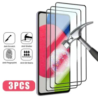 3PCS Full Cover Tempered Glass For Samsung Galaxy A14 A54 A53 A13 A33 A73 A52S A32 5G Screen Protector for Samsung A52 A51 A72