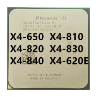 ซ็อกเก็ตโปรเซสเซอร์ CPU, AM3, พรีออร์เดอร์, รองรับ Phenom X4-650, X4-810, X4-820, X4-830, X4-840, X4