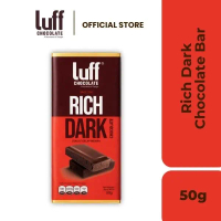 LUFF Dark Chocolate Bar (50g) | LUFF Coklat Bar Gelap (50g)