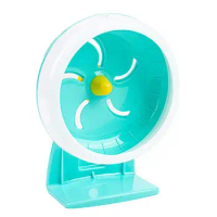 Hamster Running Wheel Quiet Hamster Wheel With Stand 7 Inch Running Disc Non-Slip Multifunctional Small Animal Training Supplies