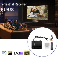 Terrestrial Receiver for DVB-T2 Broadcasting TV Tuner Box MPEG-2/4 H.264 Support HDMI for PAL-I/PAL-DK/DVB-T/T2/ISDB-T I1W1