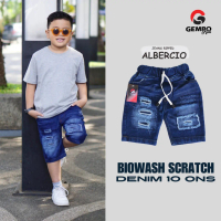Celana Jeans Anak 1-10 tahun - Celana Pendek Anak Laki-laki Jeans Sobek - Gembo Kids