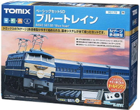 TOMIX【日本代購】N軌距 基本套裝SD 90179 鐵道模型 藍色列車