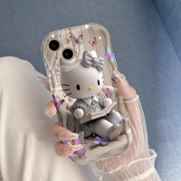 Sanrio licensed cartoon cute girl Hello Kitty new durable protective phone case for iPhone 17 16 15 