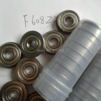 High quality 100PCS F608ZZ (8*22*7mm)flange ball bearings F608ZZ bearings--- FREE SHIPPING