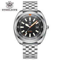 STEELDIVE SD1983 Cool Design Mechanical1000M Waterproof Luminous NH35 Ceramic Bezel M4 Dive Automati